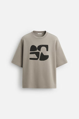 TECHNICAL TEXTURE PRINT T-SHIRT - Zara фото 6