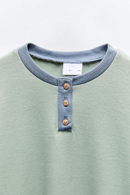 6-14 YEARS/ PLAIN HENLEY PYJAMAS - Zara фото 6
