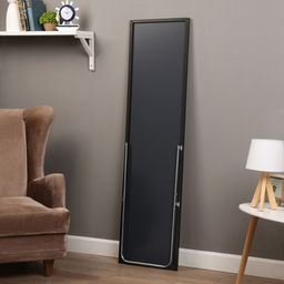 Зеркало интерьерное напольное TAKE IT EASY, акрил, 36×148 см чёрное