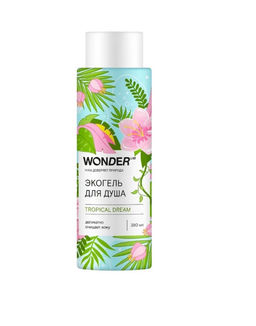 WONDER LAB Экогель для душа tropical dream 0,38 л