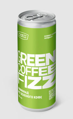 Кофе газированный Tasty Coffee Green Coffee Fizz 330 мл  фото 5