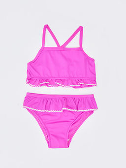 Esnek Kuma?tan K?z Bebek Bikini Tak?m?