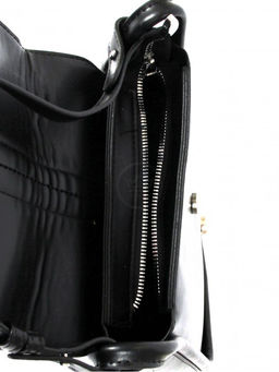 Сумка женская искусственная кожа Ch&K-5716, 1отд, плечевой ремень, черный SALE 262897 - Adelia фото 8