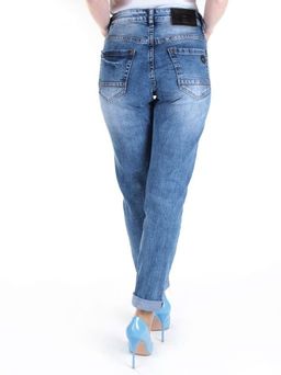 2210 BLUE Джинсы зауженные женские SASANTA