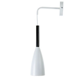 Бра «Капля» Е27 40 Вт белый 10×10×35-135 см
