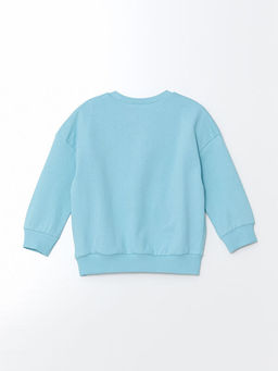 Bisiklet Yaka Bask?l? Erkek Bebek Sweatshirt - Waikiki фото 2