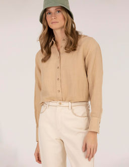 Bej Keten Kar___ml_ G_mlek - Pierre cardin фото 3