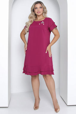 Платье П-2201/9 Цвет:фуксия - Леди агата фото 4