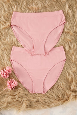 TRENDYOLMILLA Siyah 2li Paket Seamless/Dikissiz Hipster Orme Kulot THMAW22KU0013 фото 34