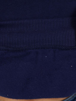 Свитшот женский из футера с начесом Синее Море