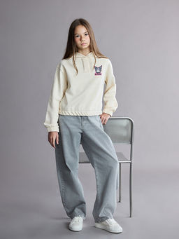 Barrel Fit K?z ?ocuk Jean Pantolon