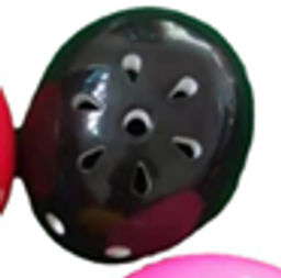 Шлем защитный. 4-16лет / Yan-12B / уп 50 / черный - Галеонтрейд фото 2