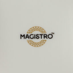 Салатник Magistro Kingdom, 300 мл, 12×5 см, фарфор, белый