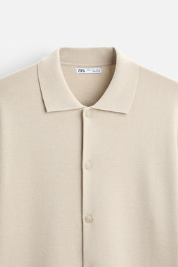 KNIT VISCOSE BLEND SHIRT - Zara фото 3