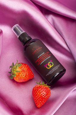 Очищающий клинер-спрей для ухода за телом и интимными игрушками с ароматом клубники - Siberina фото 3