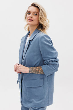 Жакет GO F4106/29-1413.170-176 голубой - Pirs фото 3