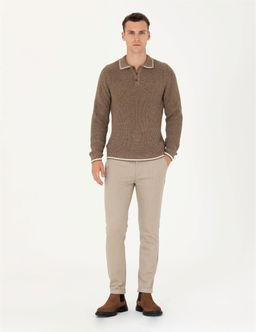 Vizon Slim Fit Kanvas Pantolon