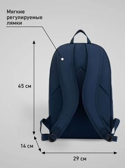 Рюкзак JOGEL ESSENTIAL Backpack, темно-синий фото 13