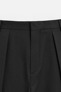 WIDE-FIT PLEATED TROUSERS - Zara фото 9
