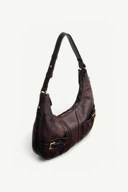 LIMITED EDITION LEATHER SHOULDER BAG - Zara фото 6
