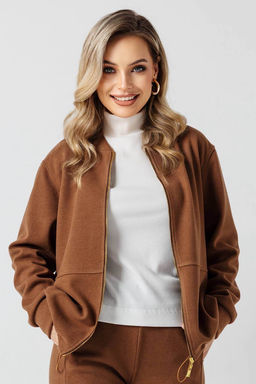 Жакет женский 4442Н/02/Коричневый - Rise фото 2
