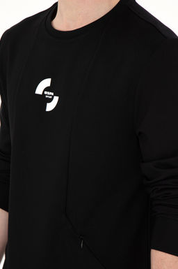 Мужской черный свитшот Неожиданная скидка в корзине - U.s. polo assn фото 7