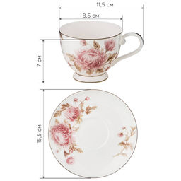 ЧАЙНЫЙ НАБОР LEFARD АСТРА НА 2 ПЕР. 4 ПР. 250 МЛ  фото 3