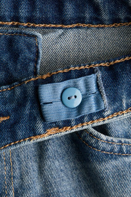 Baggy Fit Bootcut Leg Jeans