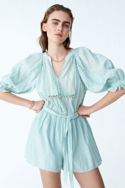 Mono corto arrugado - H&m фото 3