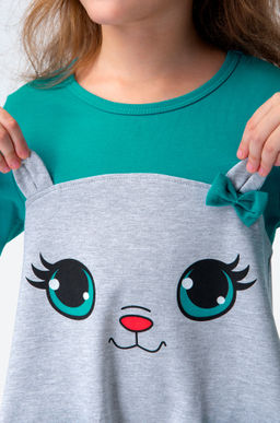 Хлопковое платье для девочки Happyfox - Happy fox фото 4