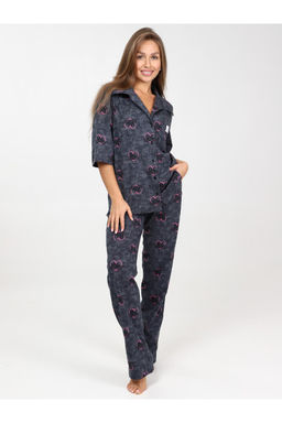 Пижама женская П-117.01 графит - Хороший трикотаж фото 8