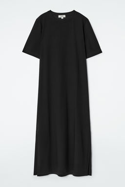 VESTIDO-CAMISETA MIDI DE ALGOD?N