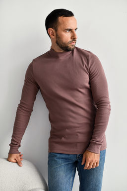 Водолазка кашкорсе Хлопок 95%, лайкра 5% (стойка) - Оптима фото 6