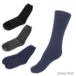 Носки мужские р.39-44 / GT328 /уп 600/ Темно-синий/ 23 февраля