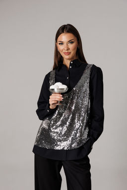 Комплект Lars Style 1168 черный, металлик