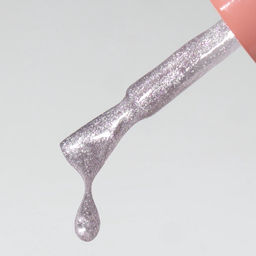 Гель лак для ногтей, кошачий глаз, трехфазный, 10 мл, LED/UV, серебристый (60)