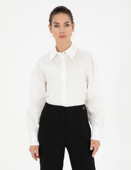 Рубашка Pierre Cardin Comfort Fit белая