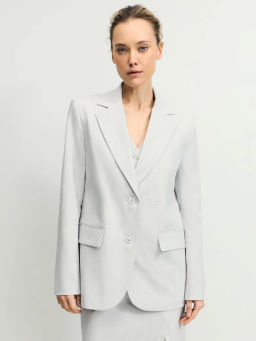 Однобортный жакет прямого кроя ZR2604012502-60 / Zarina  фото 4