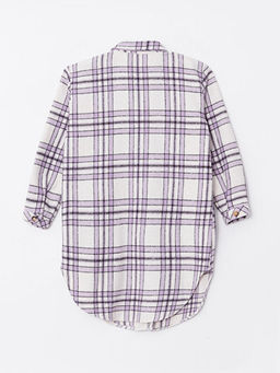 Ekose Uzun Kollu K?z ?ocuk Tunik - Waikiki фото 2