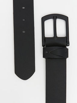 Deri G?r?n?ml? Erkek Kemer