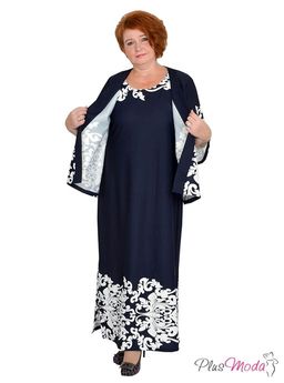 Костюм Модель №1086 размеры 44-84 - Plusmoda фото 4