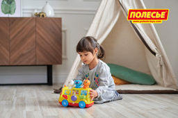 Игрушка развивающая Школьный автобус (в коробке) - Полесье фото 13