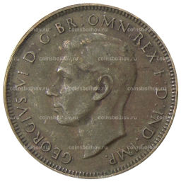 1/2 пенни 1938 года Австралия