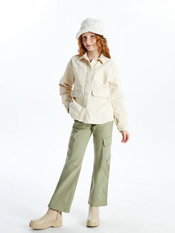 Beli Ayarlanabilir Lastikli K?z ?ocuk Pantolon