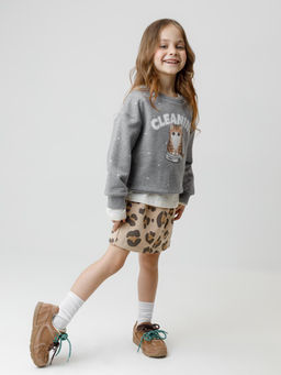 КР 7154/бежевый С074 Н093 к665 юбка для дев