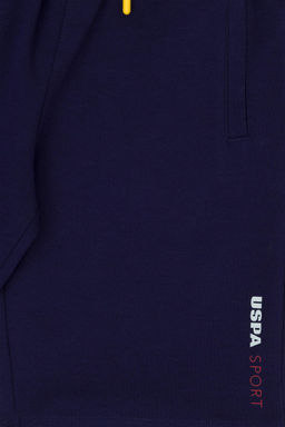 Темно-синие вязаные шорты для мальчика - U.s. polo assn фото 5