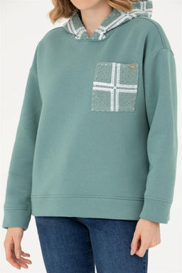 Женский мятный свитшот - U.s. polo assn фото 6