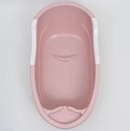 Ванна детская большая "Малышок" (розовый) (уп.5) М1687