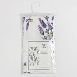 Полотенце Этель Lavender (вид 2) 40х73 см, 100% хл, саржа 190 гр/м2 фото 5