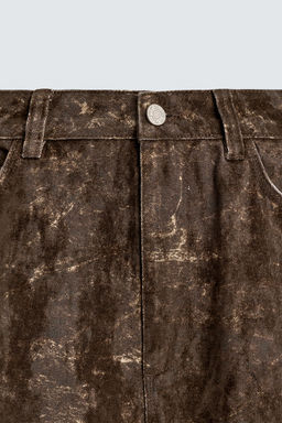 ABSTRACT PRINT CARPENTER TROUSERS - Zara фото 3